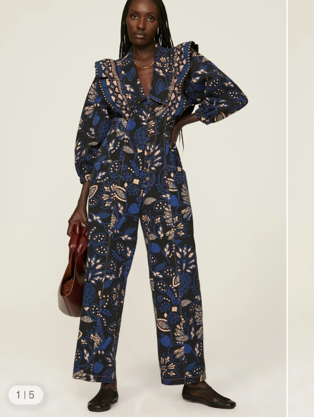 FARM Rio Macaw Forest Jumpsuit